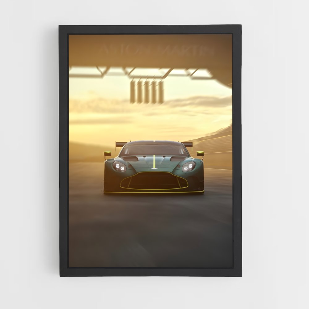 Poster Vantage GT3 Racing – affiche Aston Martin (vue 2)